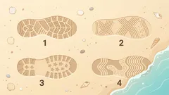 Fußabdruck-Test im Sand: Spuren der Zukunft – Was bereits auf dich zukommt