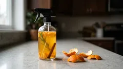 Mandarinen-Schalen + Essig: Ein einfacher Tipp für den Frühjahrsputz