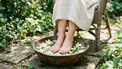 Was ist besser für müde Füße – ein warmes oder ein kaltes Fußbad