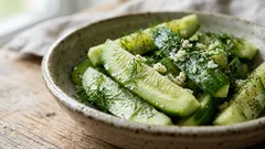 Gurken ohne Marinade – ein einfacher Trick für einen intensiven Geschmack