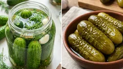 Sie bleiben knackig wie frisch: Fehler, die man beim Einlegen von Gurken vermeiden sollte
