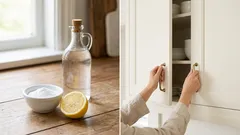 So entfernen Sie Fettflecken von Küchenschränken mit Backpulver: Die richtige Methode