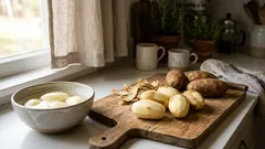 Mach das nie mit Kartoffeln – sie werden nach dem Schälen dunkel: Das bedeutet es